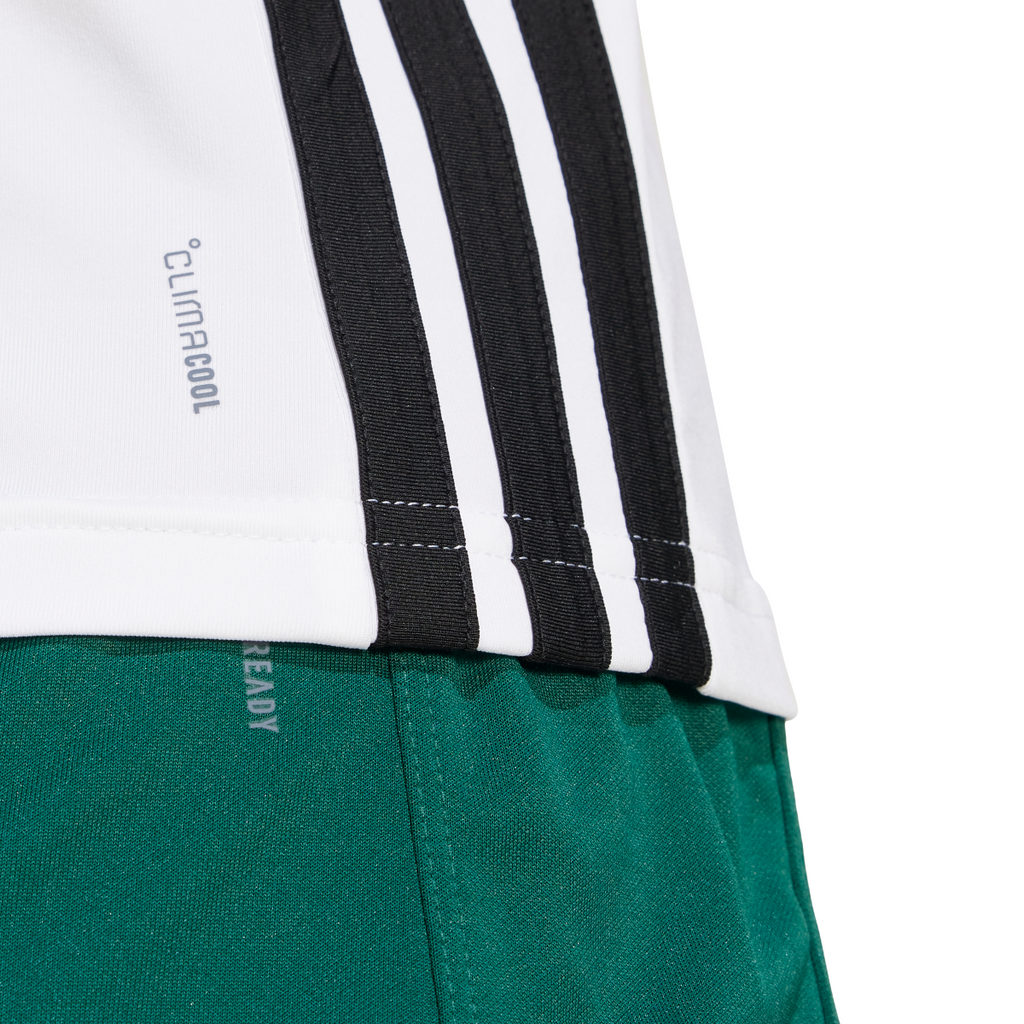 Canotta da allenamento donna bianca adidas Train Essentials 3-Stripes