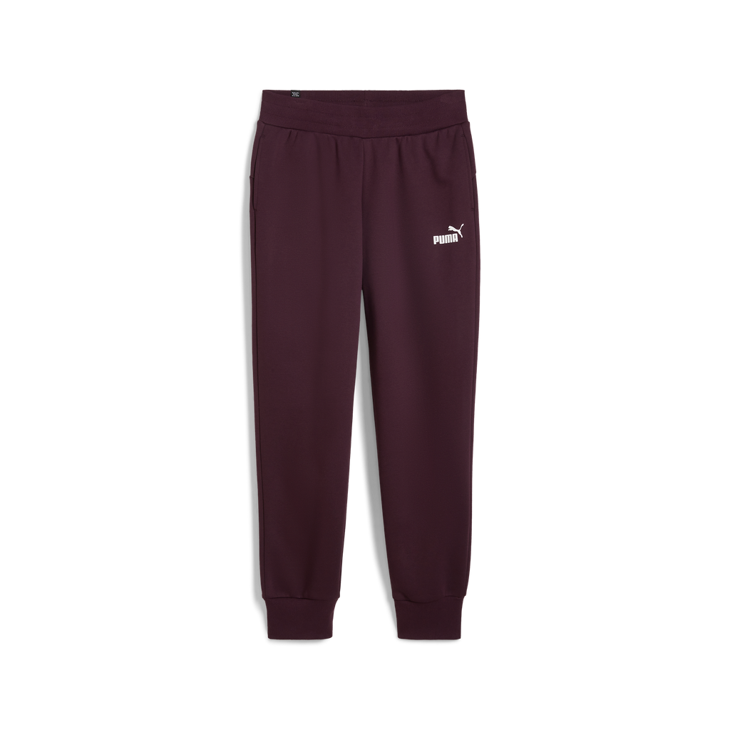 Pantaloni jogging bordeaux da donna con logo Puma