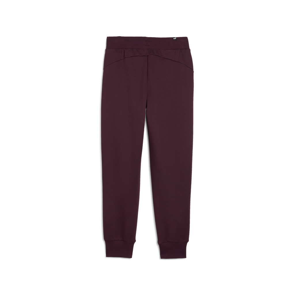 Pantaloni jogging bordeaux da donna con logo Puma