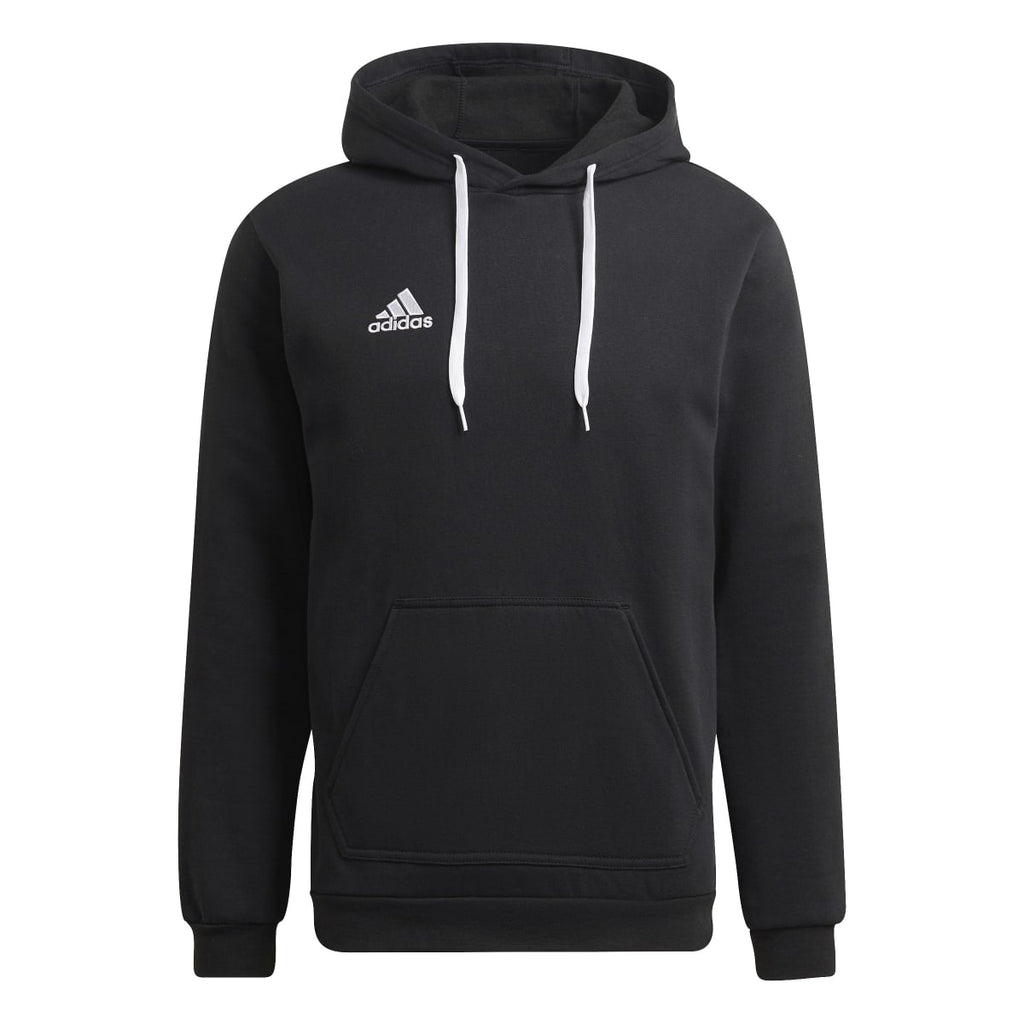 Felpa nera da uomo con cappuccio adidas Entrada 22