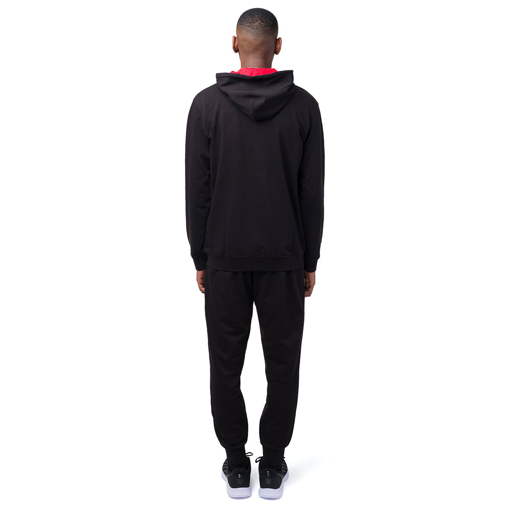 Felpa con cappuccio da Uomo nera con zip Ducati Corse