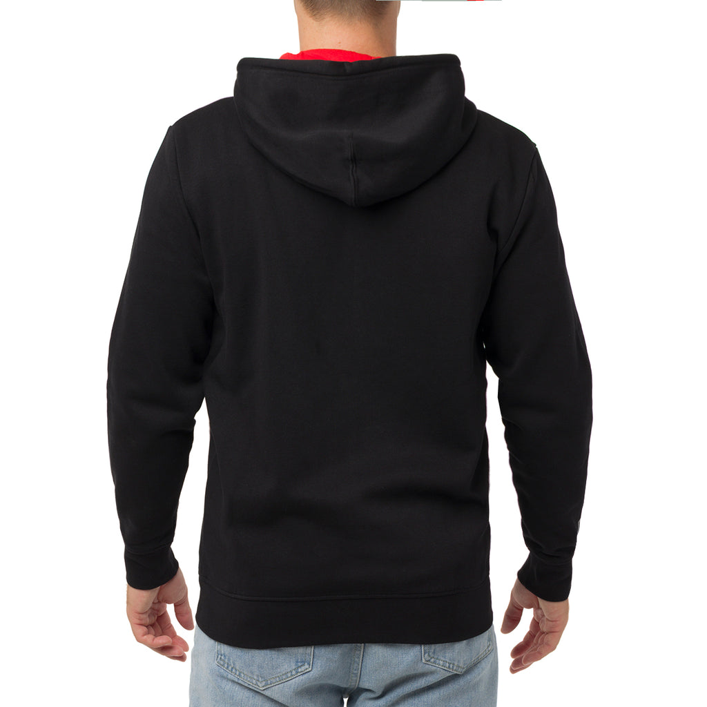 Felpa nera da Uomo con tasche e cappuccio Ducati Corse