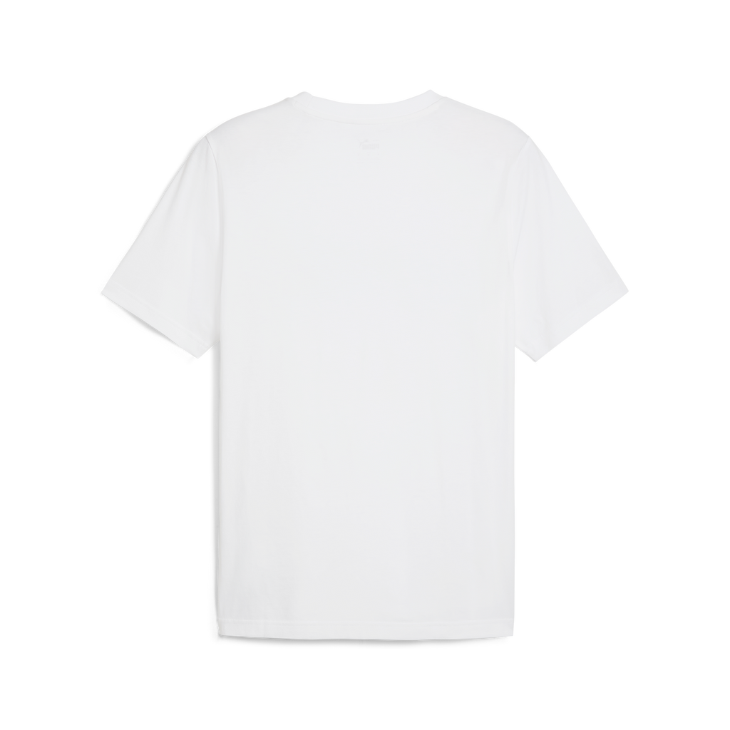 T-shirt bianca da uomo con stampa Puma