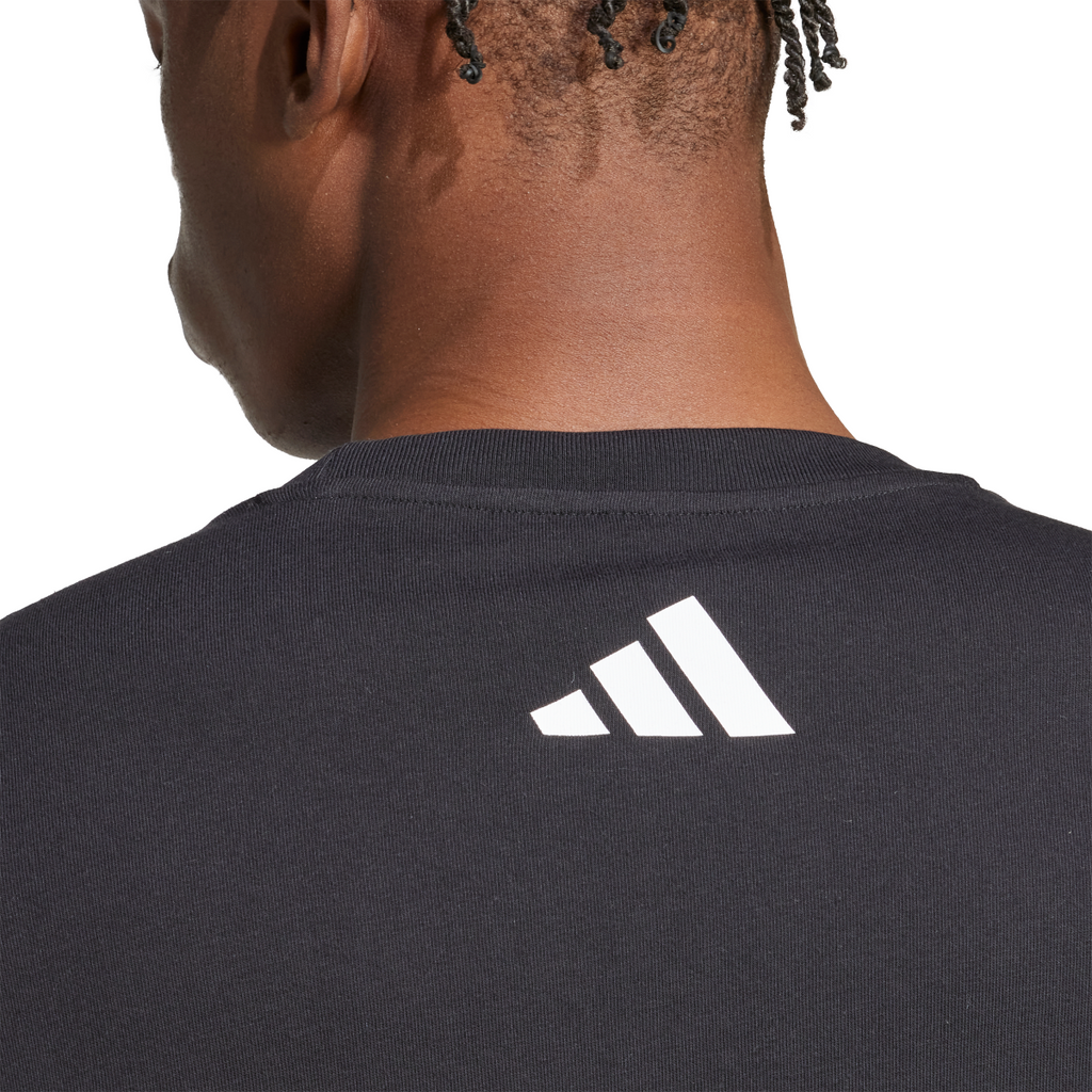 T-shirt da Uomo nera con logo adidas x Mercedes-AMG Petronas F1 Team