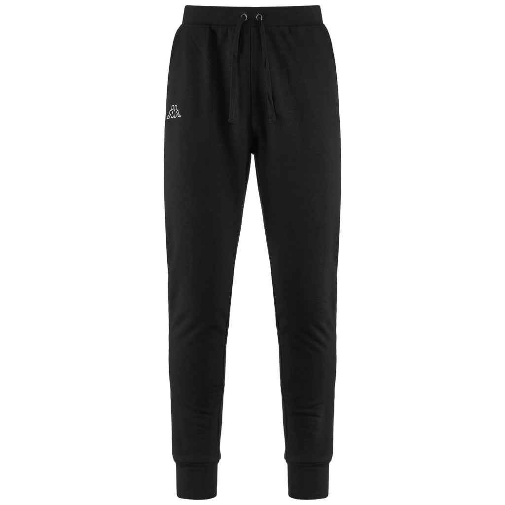 Pantaloni joggers neri da uomo con logo Kappa Logo Zanty