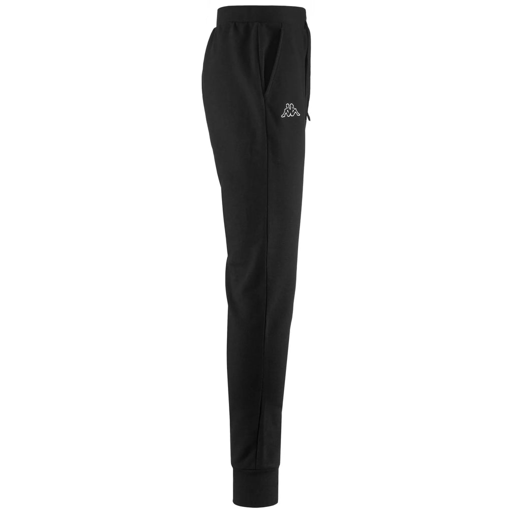 Pantaloni joggers neri da uomo con logo Kappa Logo Zanty