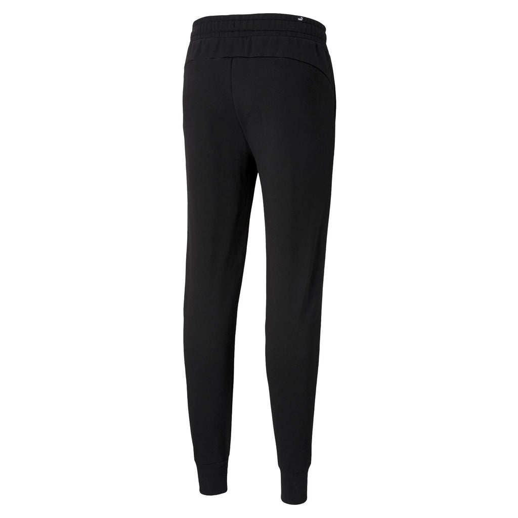 Pantaloni neri da uomo con logo a contrasto Puma Essentials