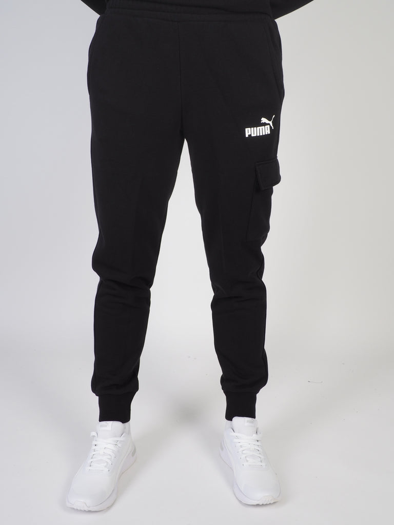 Pantaloni cargo da jogging neri da uomo Puma