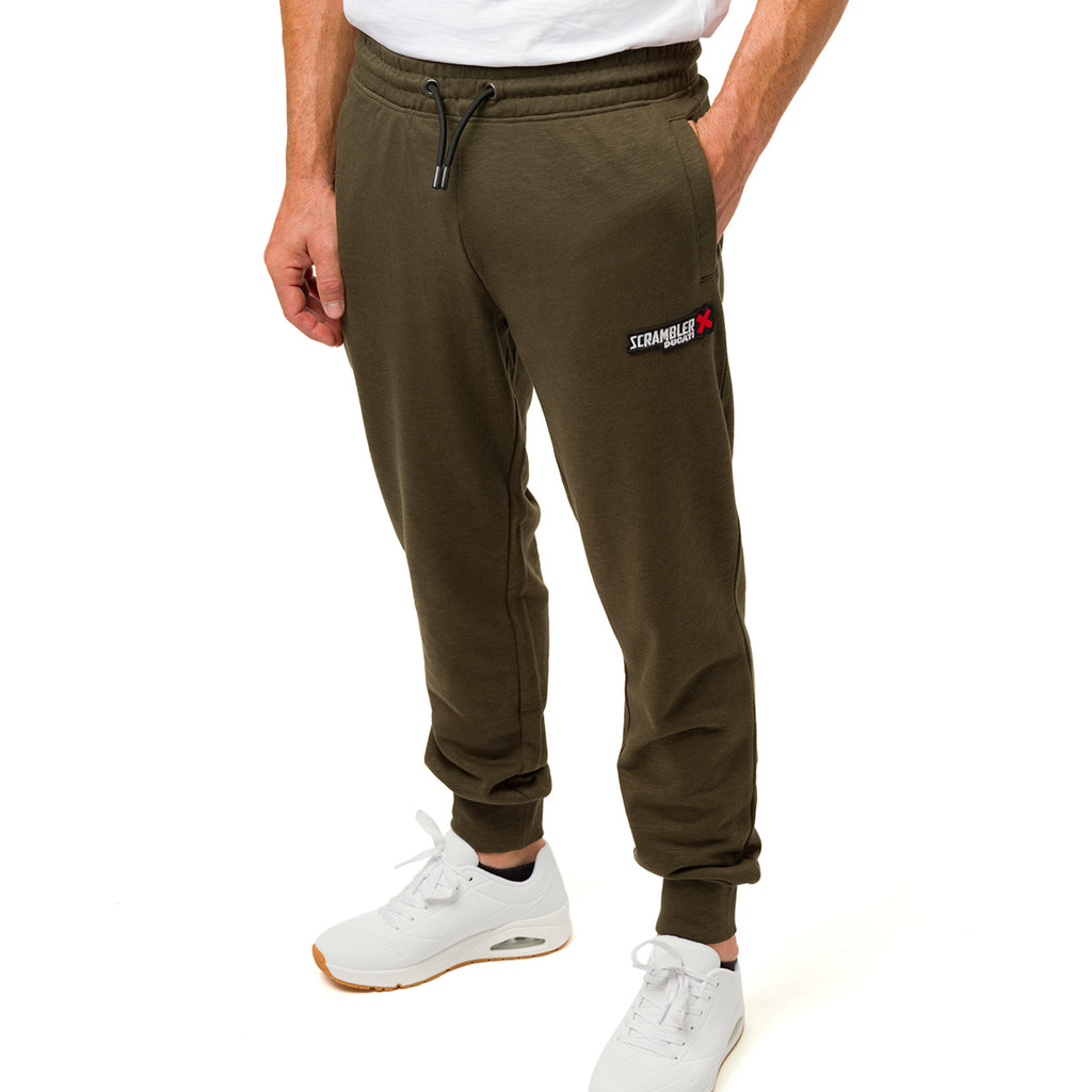 Pantaloni da joggin uomo verde militare Ducati Scrambler