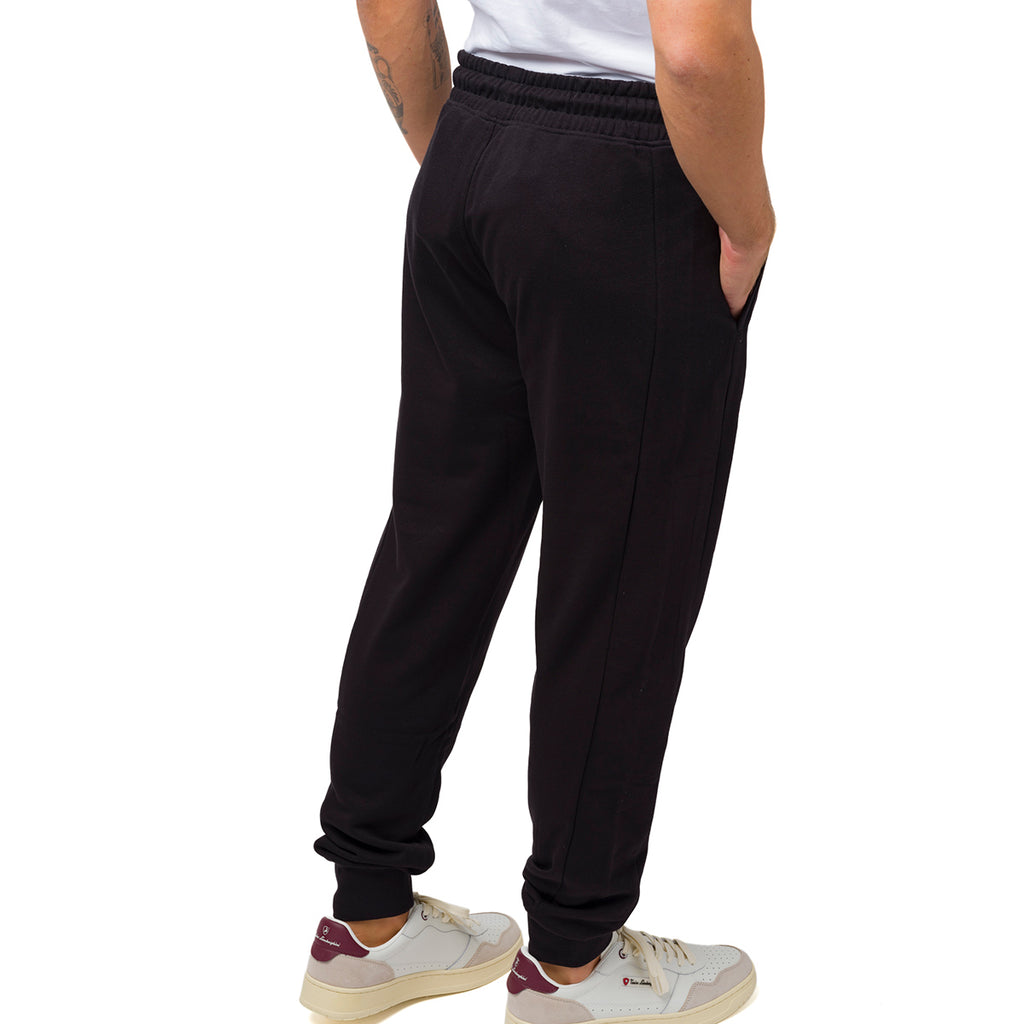Pantaloni da joggin neri con logo Tonino Lamborghini