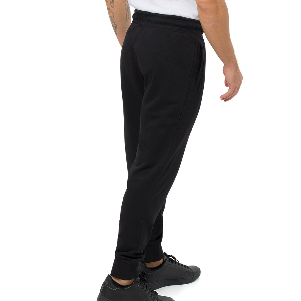 Pantaloni sportivi in felpa da Uomo neri con tasche e logo Ducati Corse