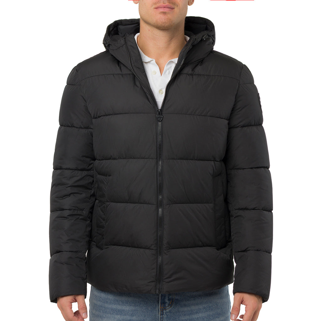 Piumino nero da Uomo con cappuccio Ducati Corse