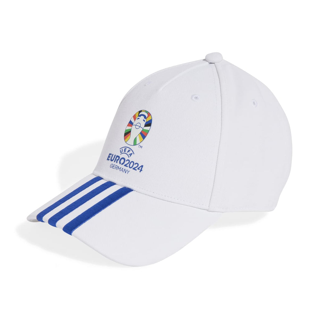 Cappellino con visiera bianco e blu adidas UEFA EURO24 Official Emblem