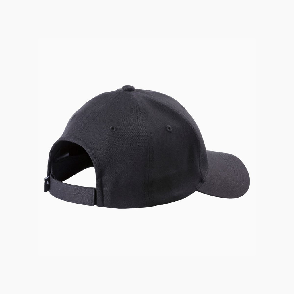 Cappellino nero con logo metallico Metal Cat Puma