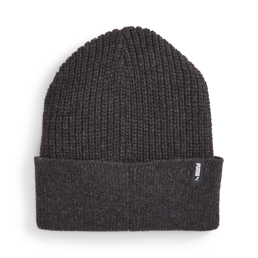 Berretto grigio scuro da uomo con logo Cat Beanie Warm Puma