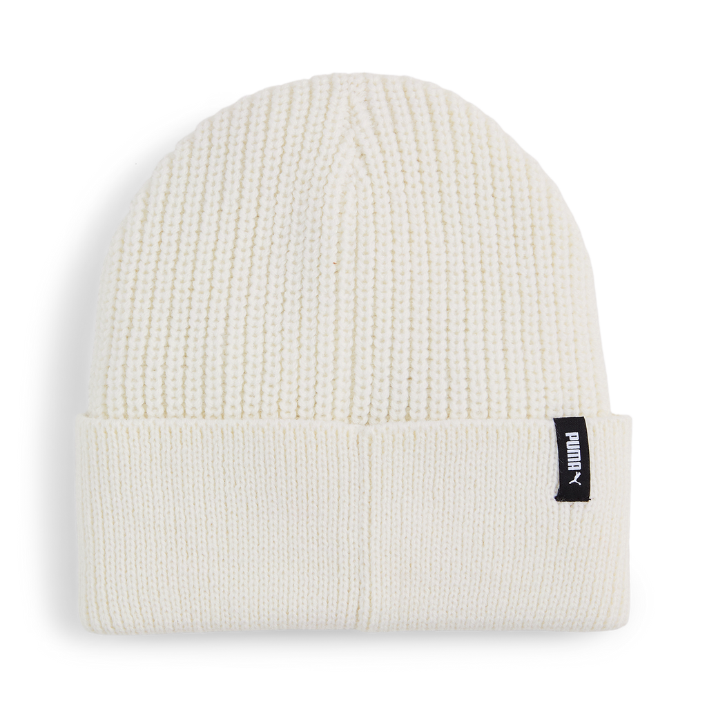 Berretto bianco da donna con logo Cat Beanie Warm Puma