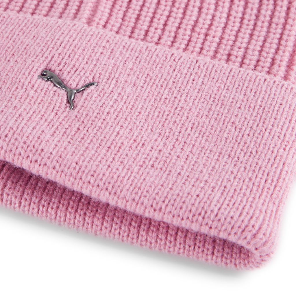 Berretto da donna rosa con logo Puma