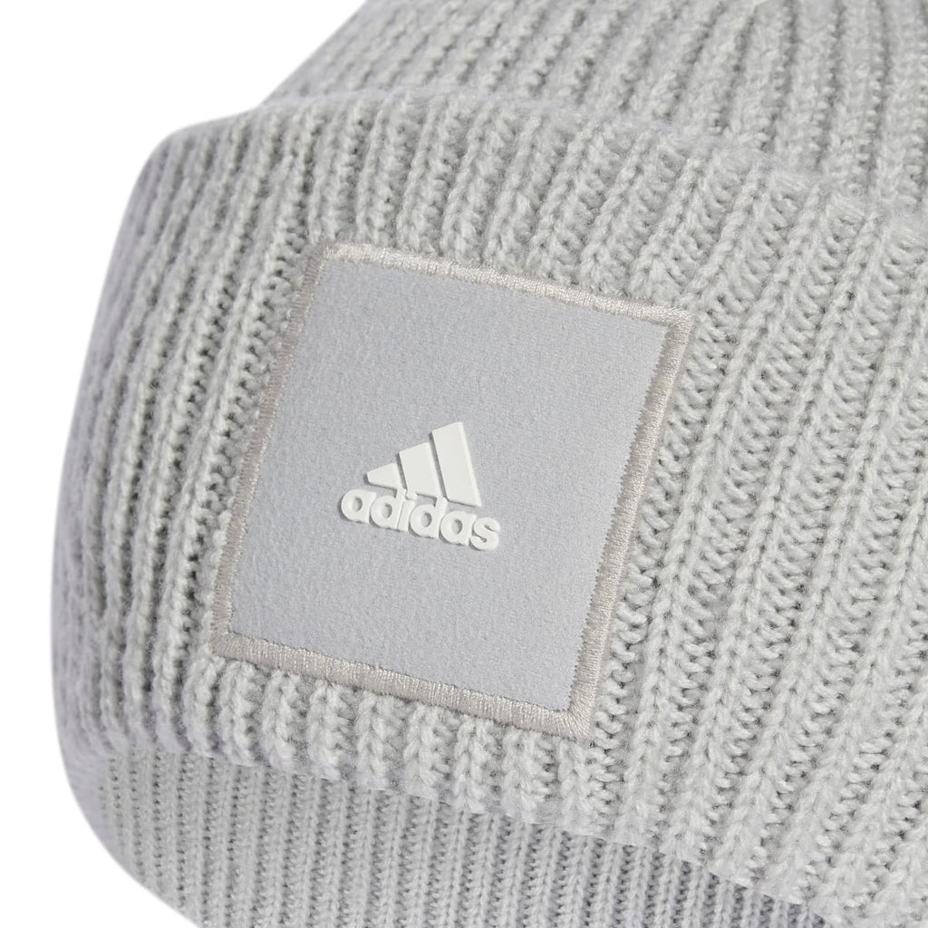 Berretto Cuffed grigio con logo adidas