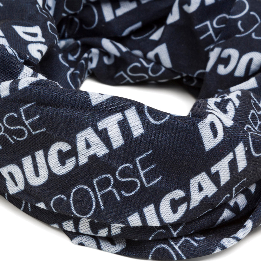 Bandana e scaldacollo multi uso blu Ducati Corse