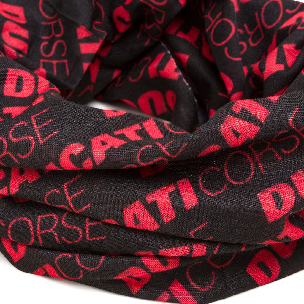 Bandana e scaldacollo multi uso nera con logo Ducati Corse