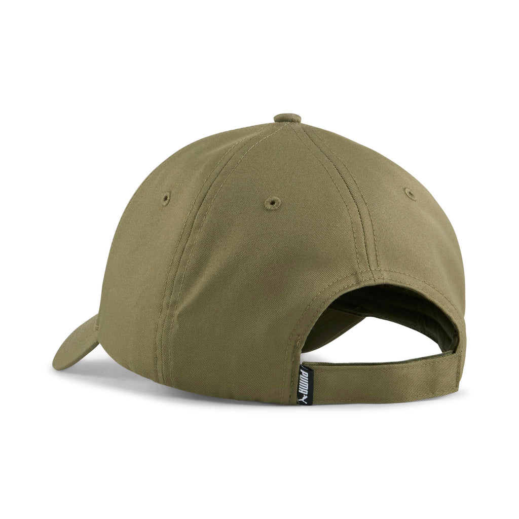 Cappellino verde militare con logo e chiusura con strappo Puma Ess Metal