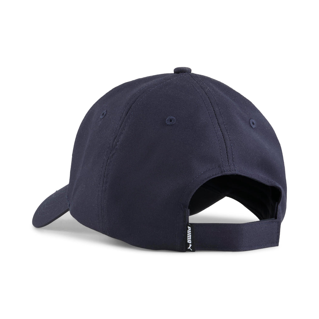 Cappellino blu con logo e chiusura con strappo Puma Ess Metal