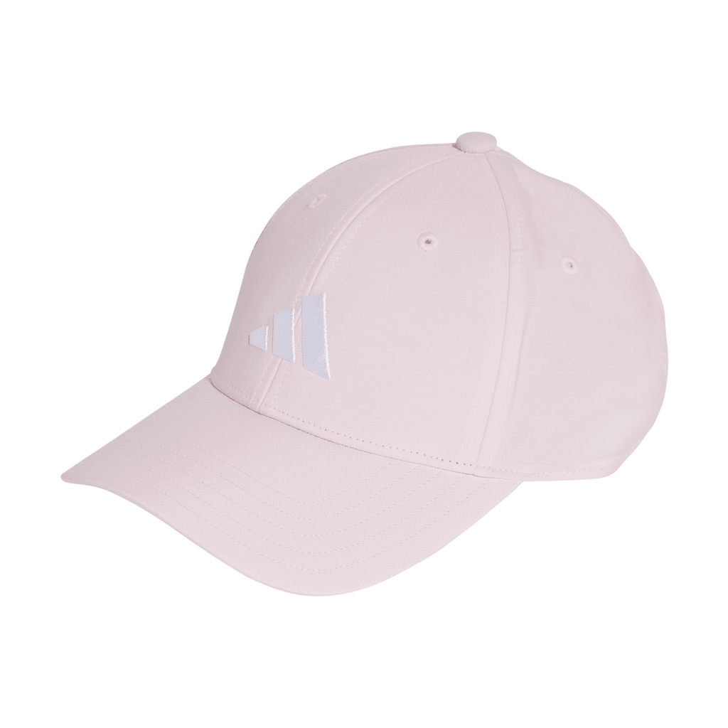 Cappello rosa regolabile con visiera e logo adidas