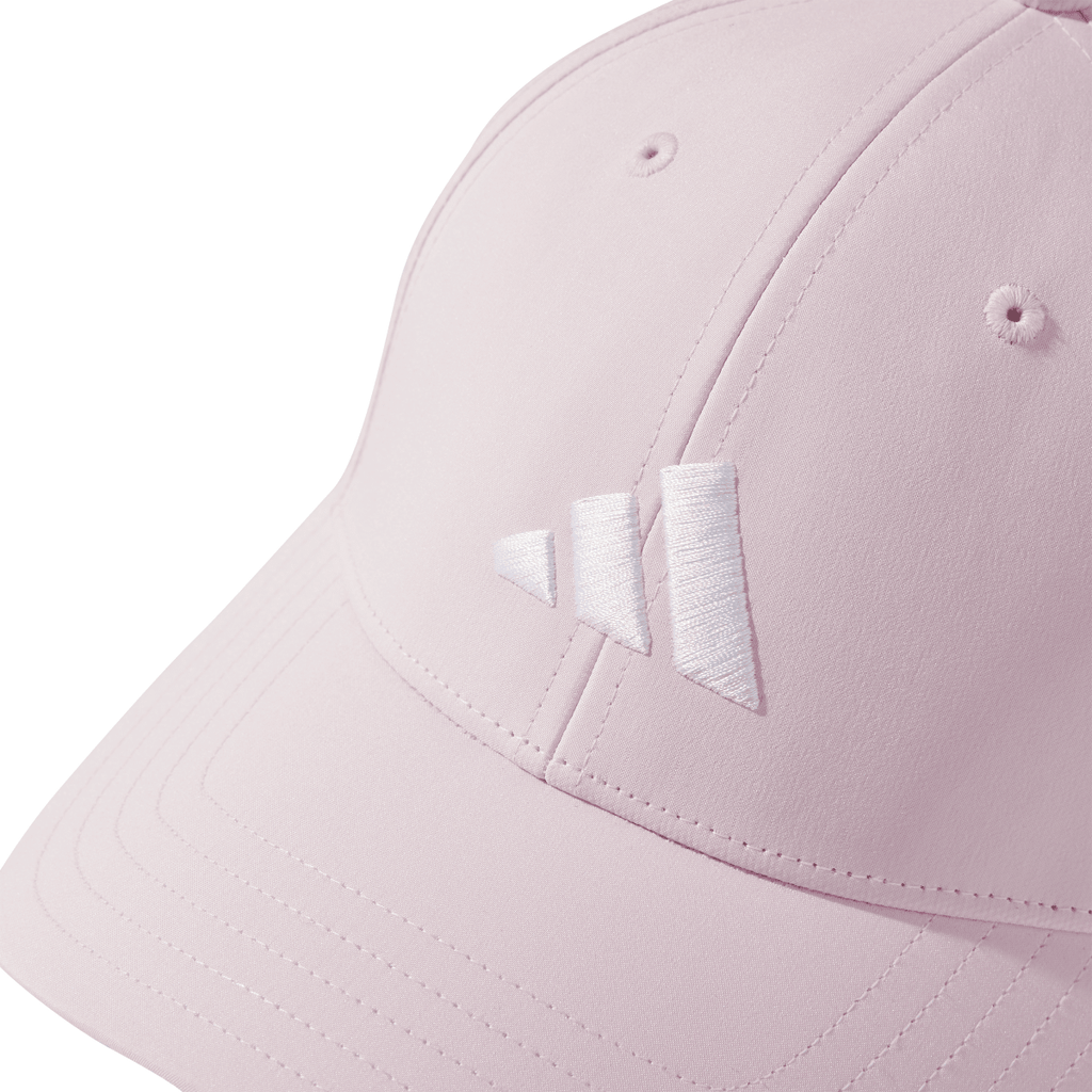 Cappello rosa regolabile con visiera e logo adidas
