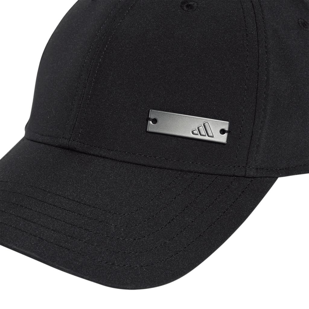 Cappellino nero Ragazzo con dettaglio logo metallico adidas