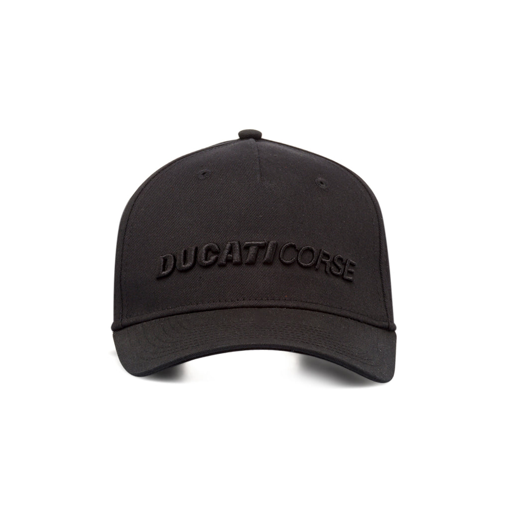 Cappellino nero da Uomo con logo Ducati Corse