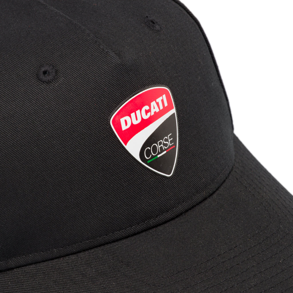 Cappellino nero da Uomo con logo Ducati Corse
