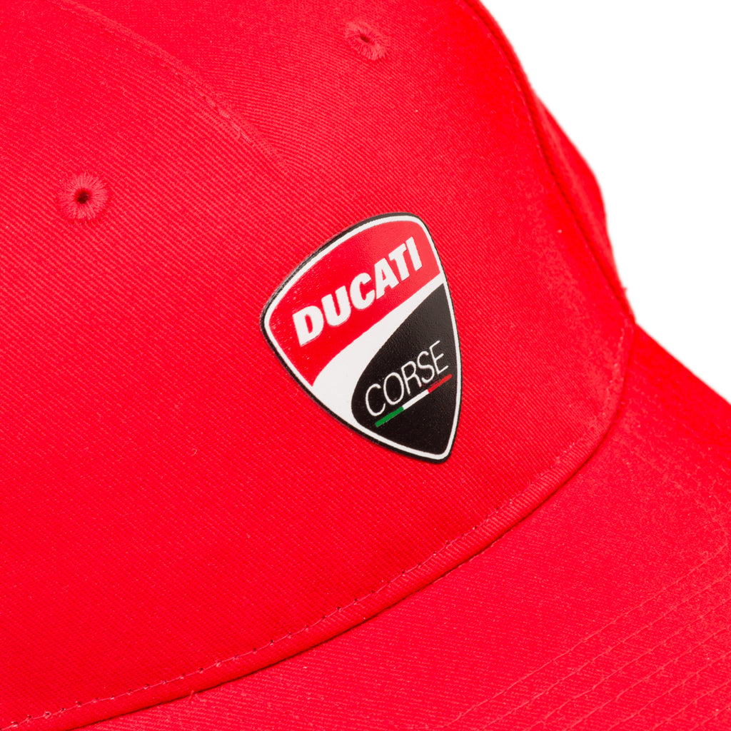 Cappellino rosso regolabile Ducati Corse da Uomo