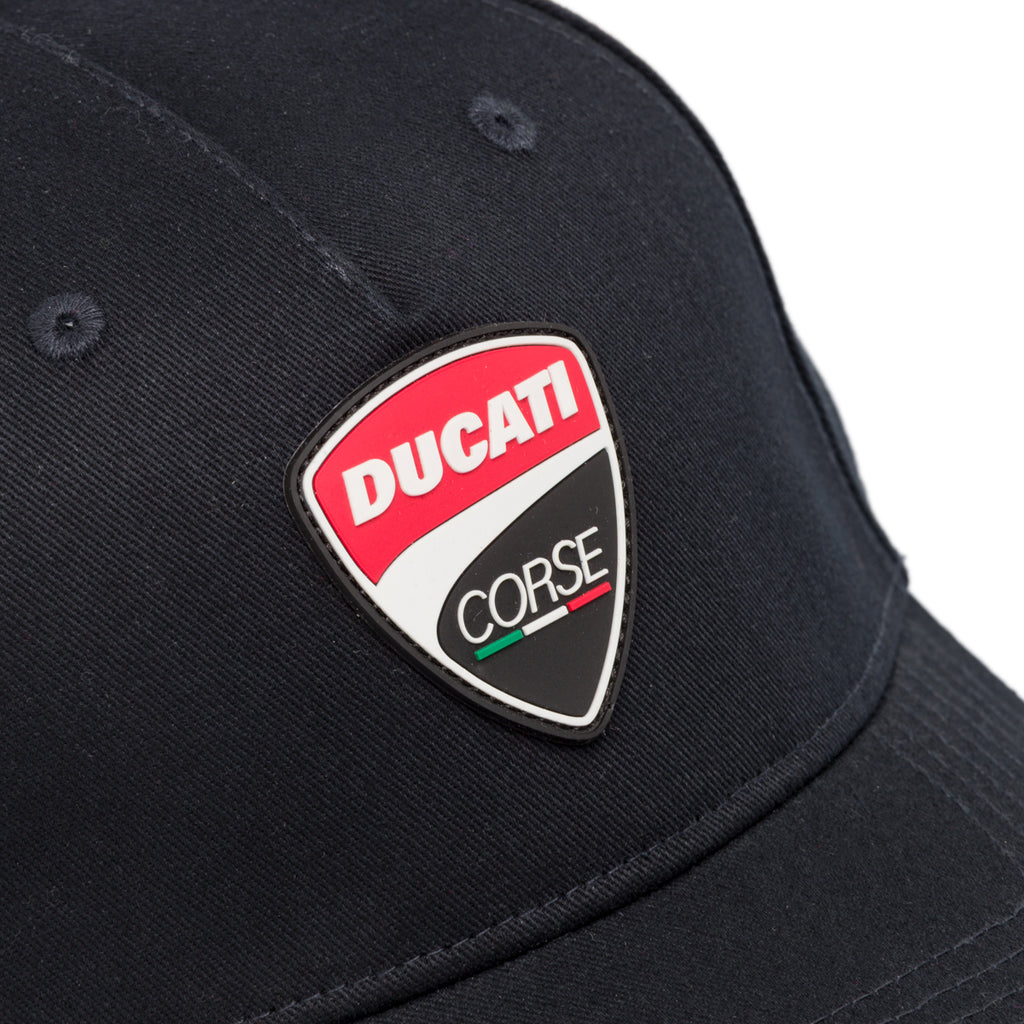 Cappellino nero da Uomo con logo Ducati Corse