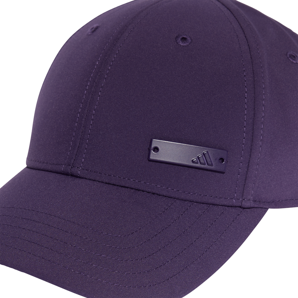 Cappellino baseball cap viola unisex con logo adidas