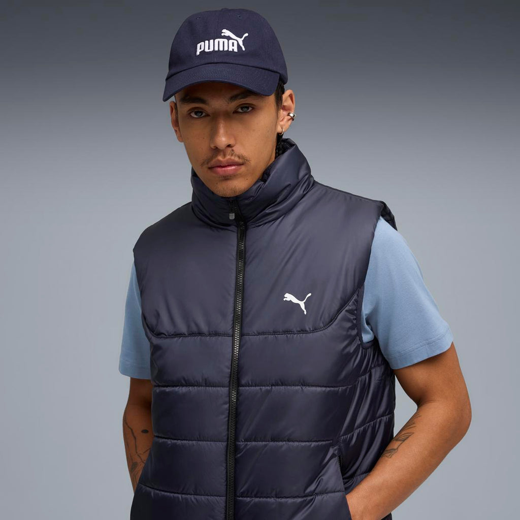 Cappellino blu scuro da Uomo regolabile con velcro Puma