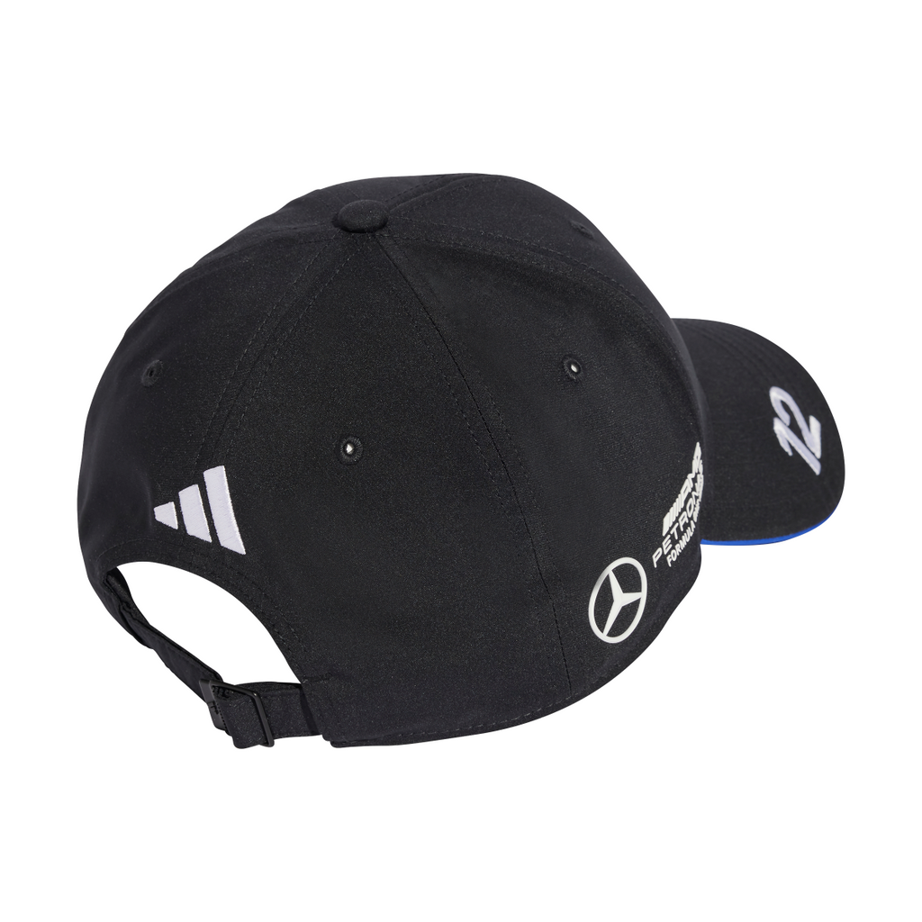 Cappellino nero Kimi Antonelli adidas x Mercedes-AMG Petronas F1 Team