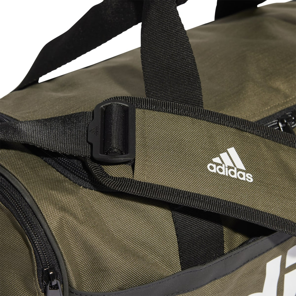 Borsone verde militare Essentials Linear Medium adidas