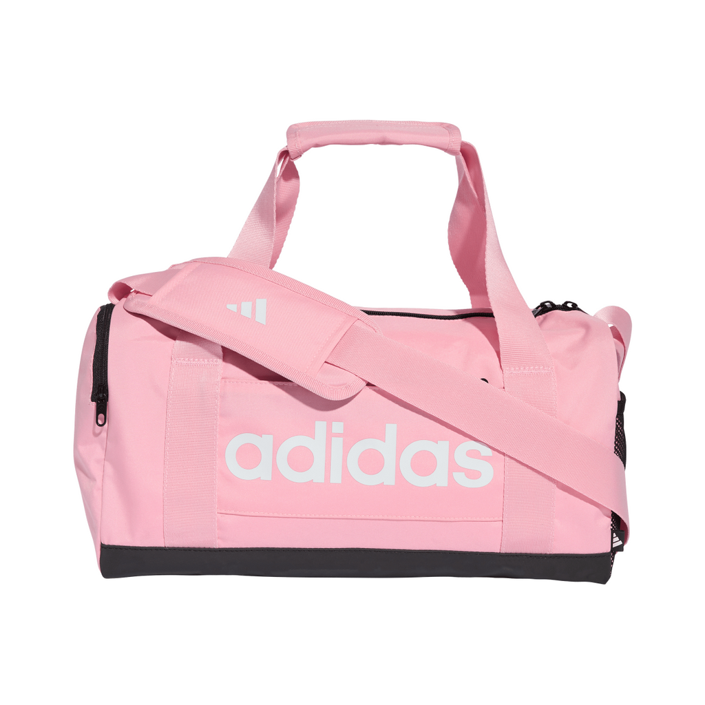 Borsone da allenamento rosa con tracolla e varie tasche adidas
