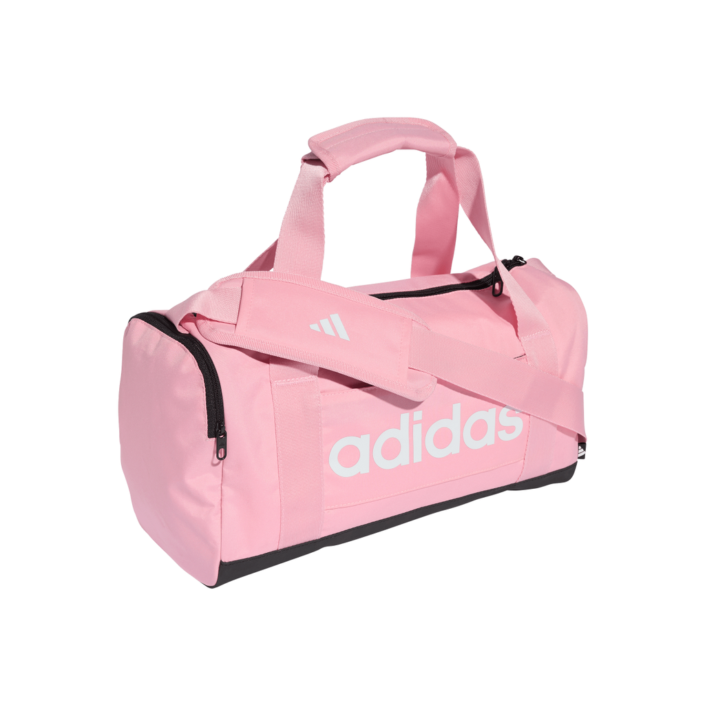 Borsone da allenamento rosa con tracolla e varie tasche adidas