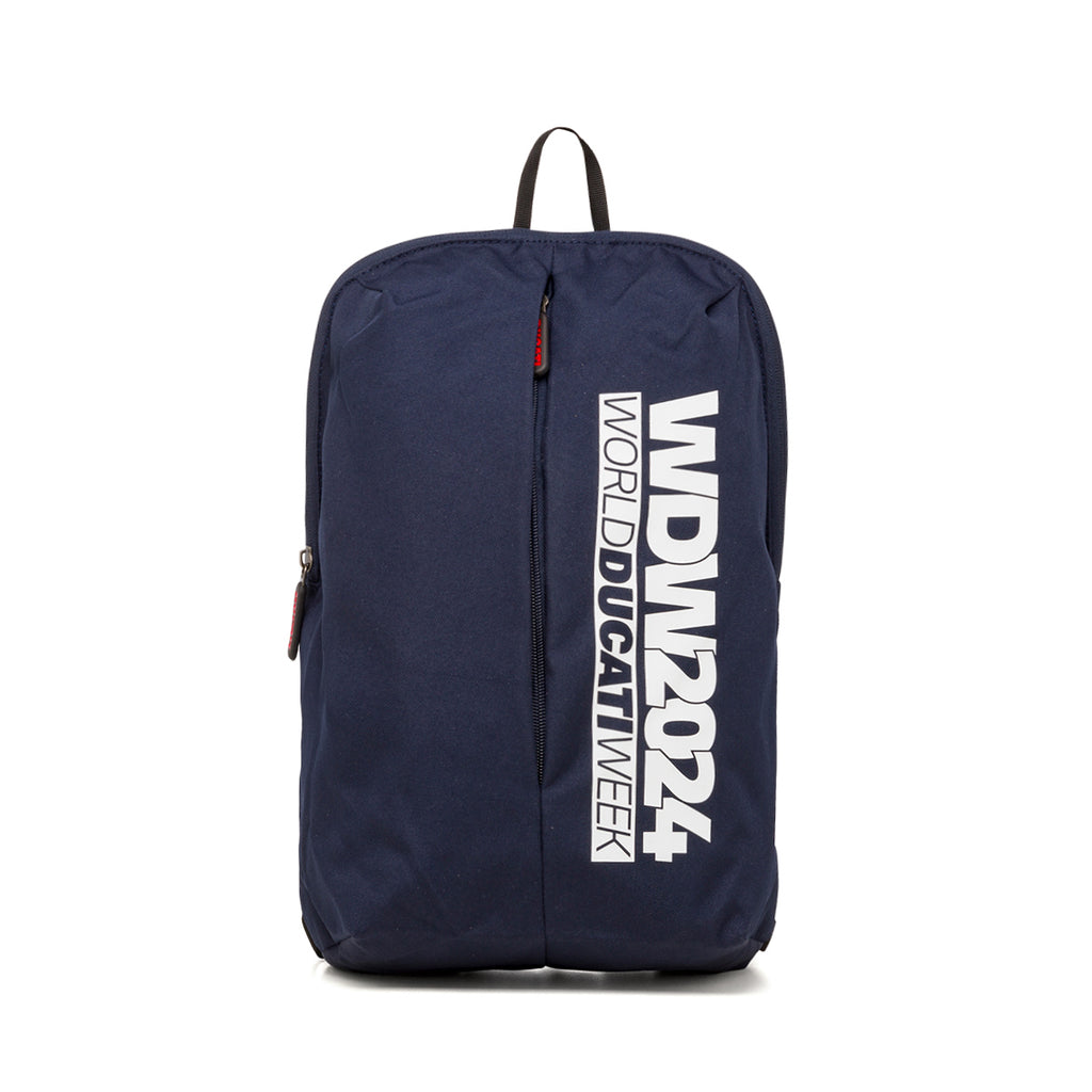 Zaino sportivo Ducati WDW24 blu navy con logo