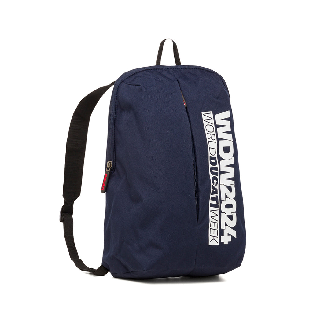 Zaino sportivo Ducati WDW24 blu navy con logo