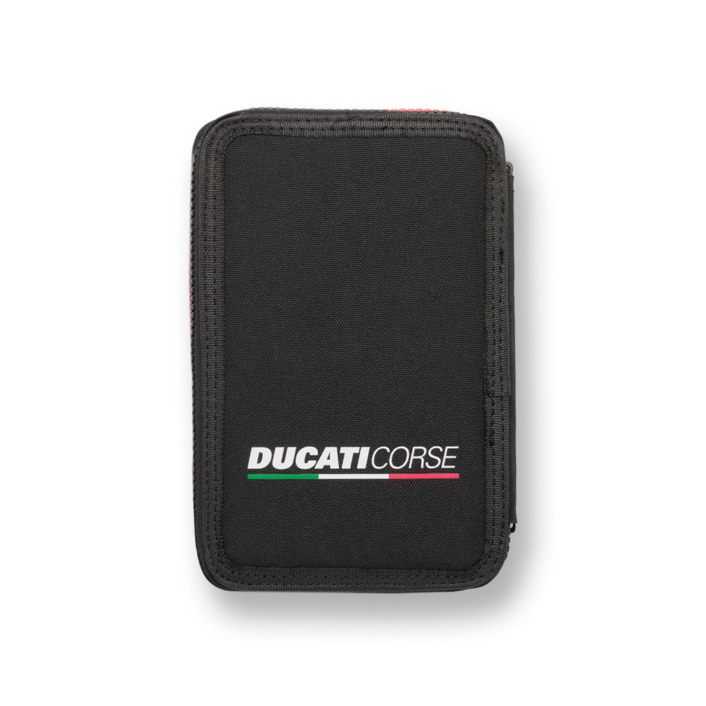 Astuccio scuola nero completo con logo Ducati tre scomparti