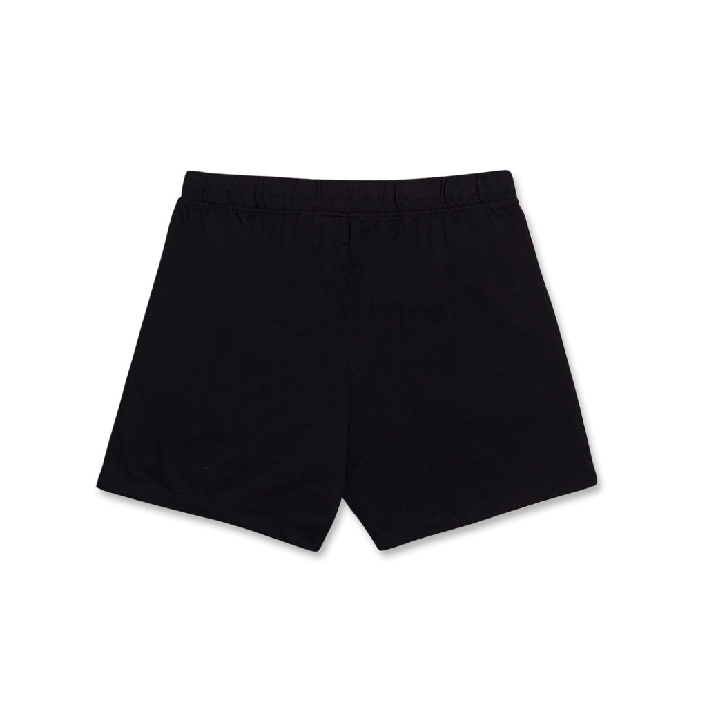 Pantaloni corti neri da bambino e ragazzo con logo Ducati Corse