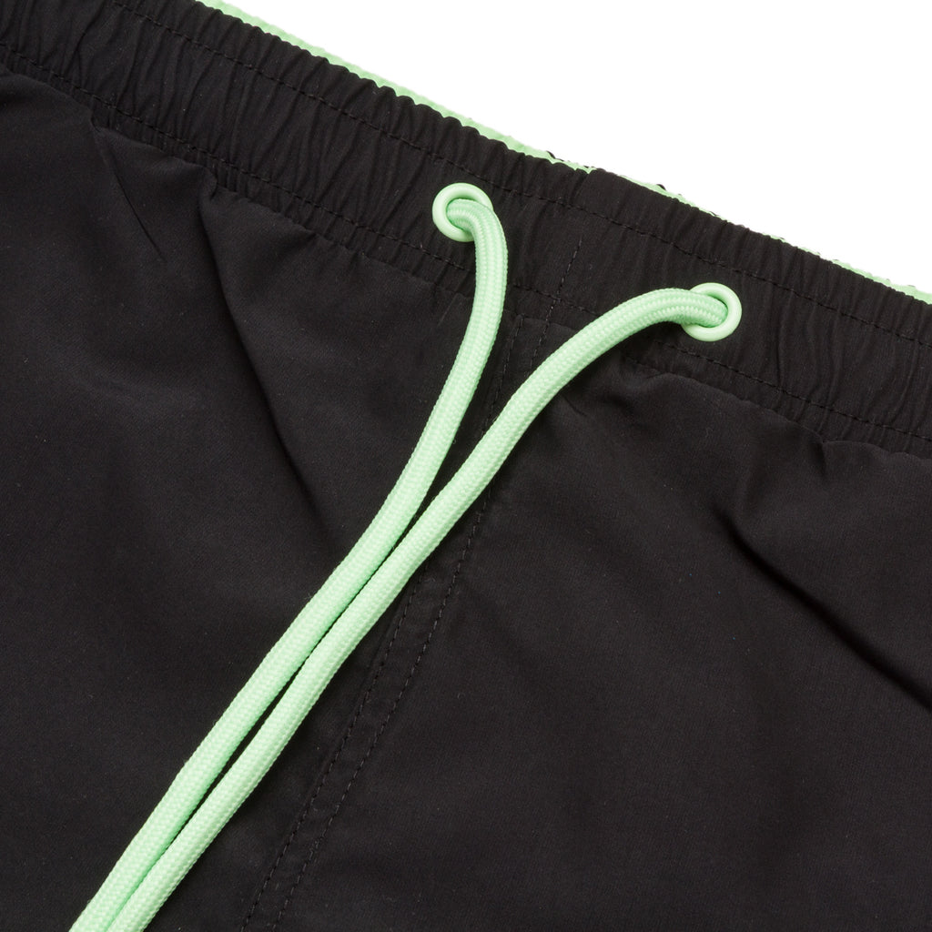 Costume da bagno nero da Bambino e Ragazzo con dettagli verde acqua e logo Ducati