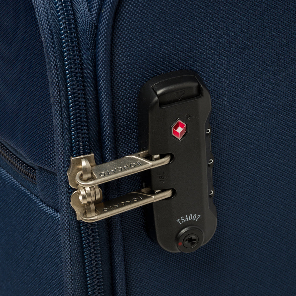 Trolley bagaglio a mano in tessuto blu navy Ciak Roncato