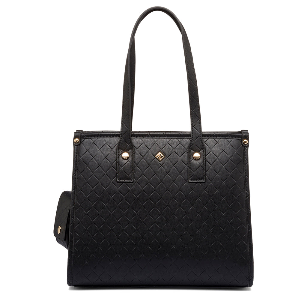 Borsa a spalla nera da donna in "pelle vegana" Call It Spring Beach Gyal