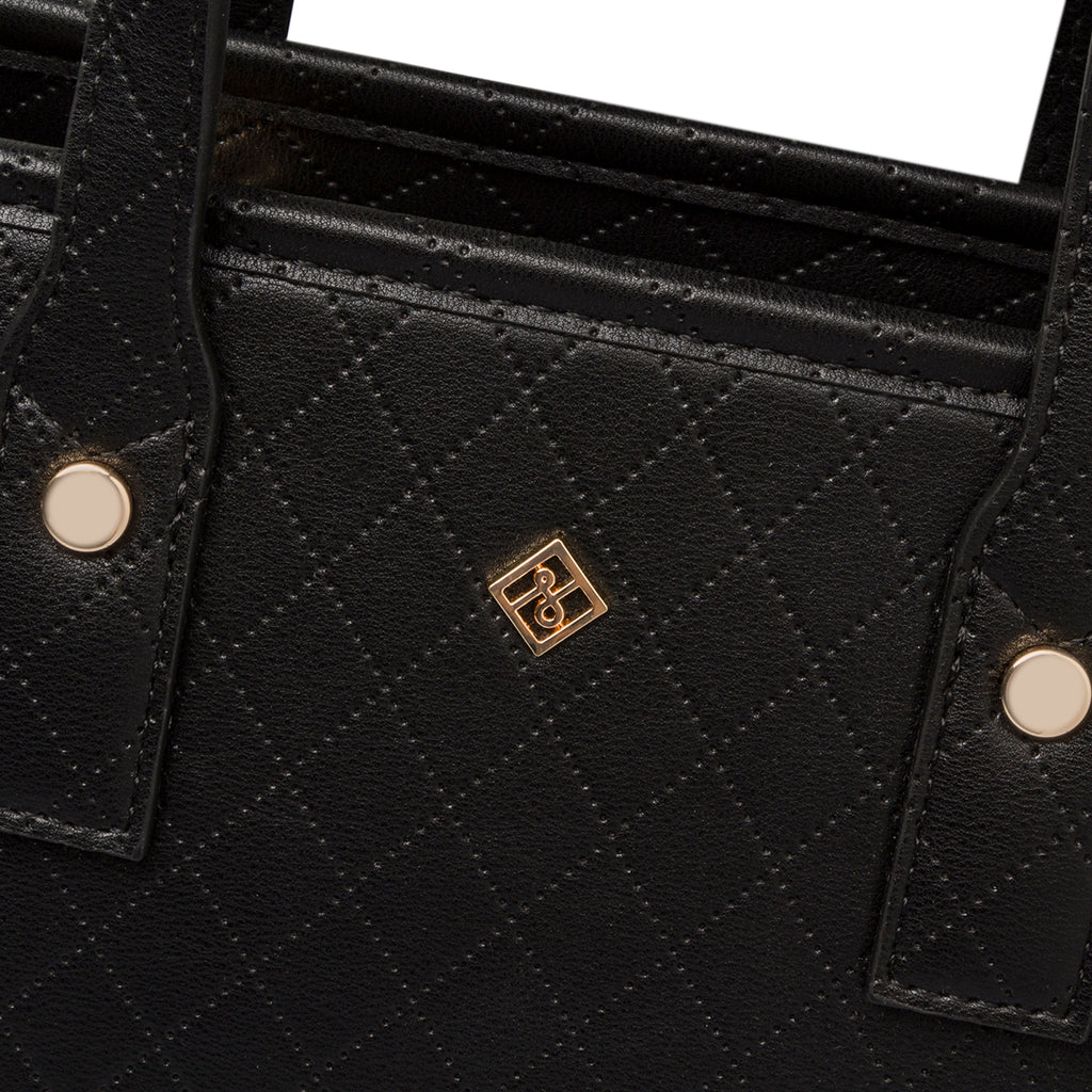 Borsa a spalla nera da donna in "pelle vegana" Call It Spring Beach Gyal