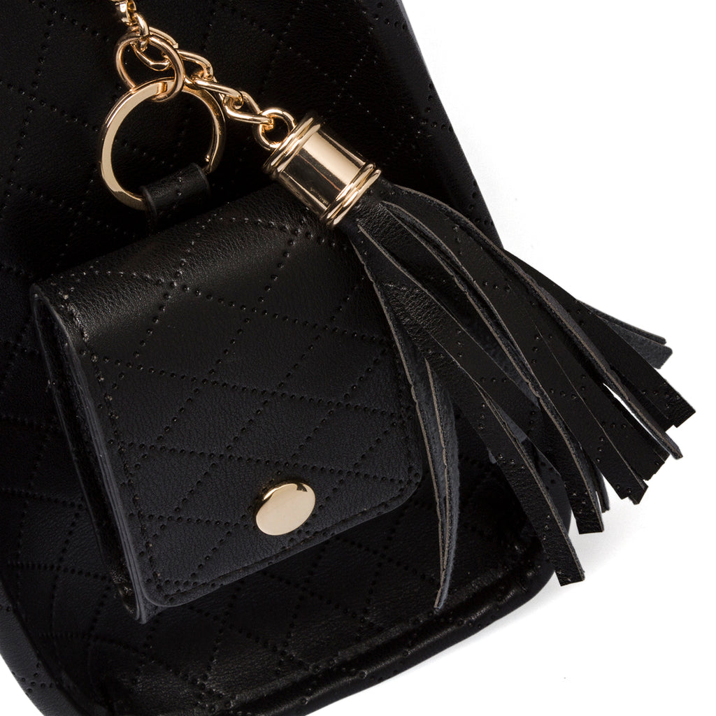 Borsa a spalla nera da donna in "pelle vegana" Call It Spring Beach Gyal