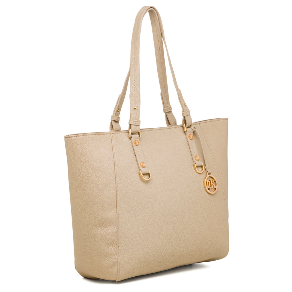 Borsa a spalla beige da donna Lumberjack Diana