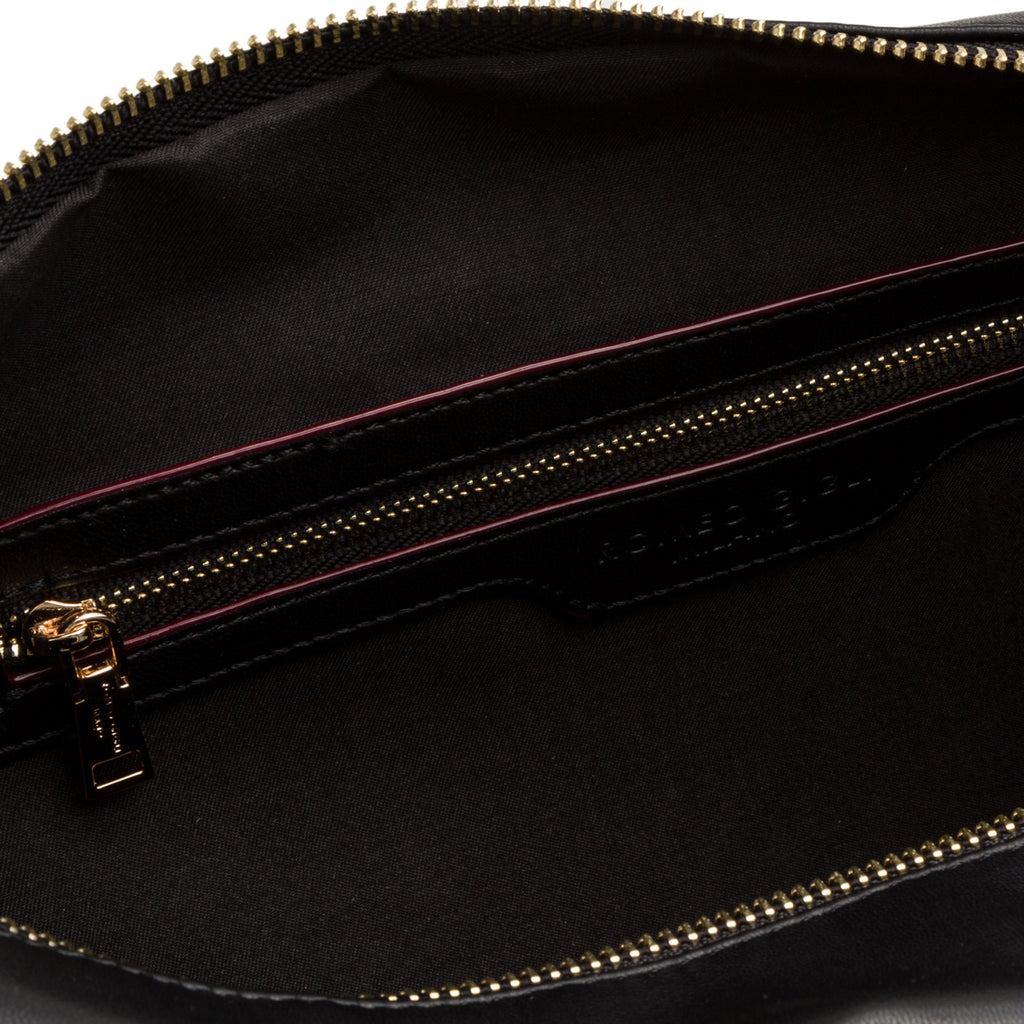 Borsa a spalla nera da donna Romeo Gigli Milano Tracy